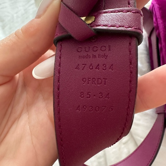 Gucci GG marmont Belt Bag - Picture 7 of 9